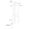 Vaxcel Kinzie 1 Light Brass Outdoor Wall Lantern with Dusk to Dawn Photocell, Clear Glass T0628 - alternate 9